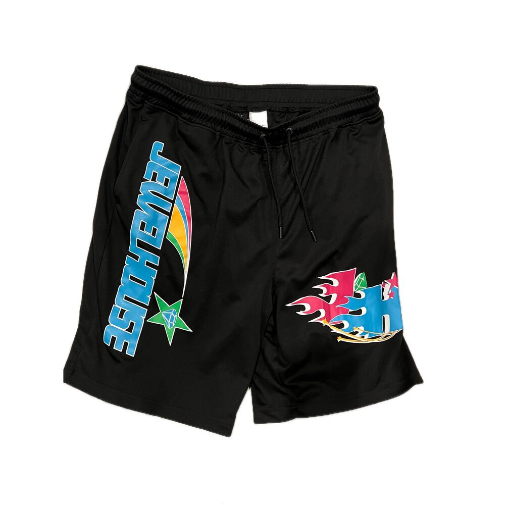 Jewel House Basketball Black Training Shorts Mens XL